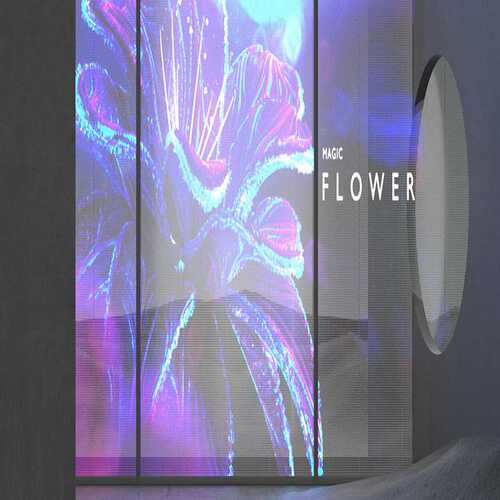 LED Holographic Invisible Screen商场广告蜂窝屏全息隐形屏