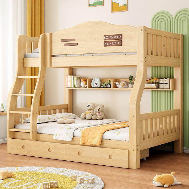 实木上下床双层床两层高低床双人床小户型儿童床上下铺木床子母床,标准件/零部件/工业耗材,车间地垫,淘宝优惠券,粉丝福利购,淘宝优惠卷