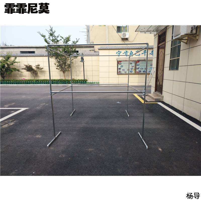 户外腊肉香肠晾晒架晒肉架家用折叠挂鸭架子烘烤架挂肉架家用厨房