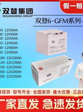 双登蓄电池6-GFM-12V 26AH40AH50AH65AH80AH85AH100AH120AH150AH