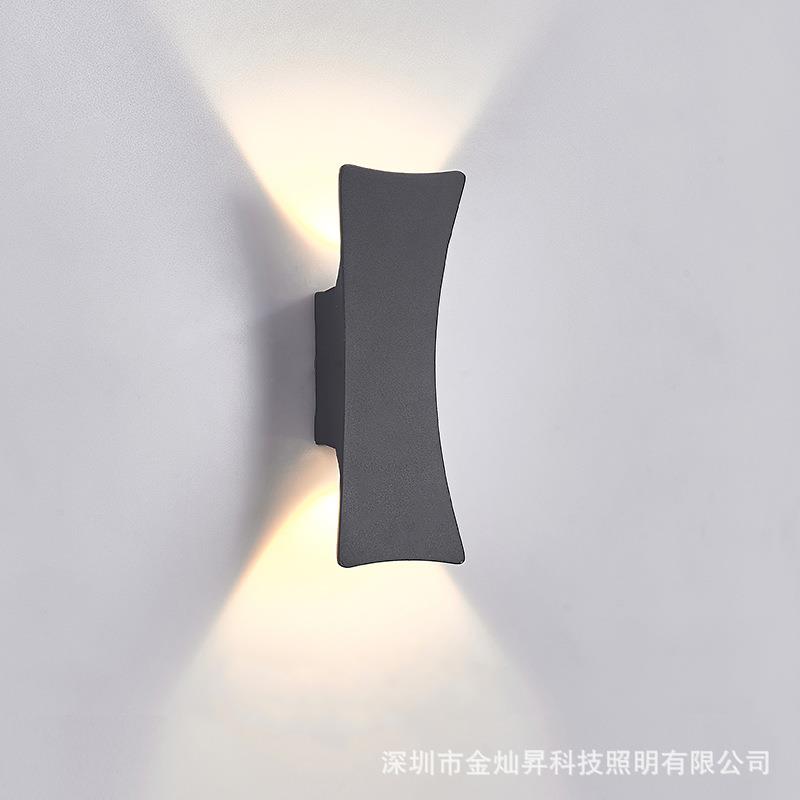 北欧现代简约壁灯客厅卧室床头室外庭院花园阳台别墅大门防水灯具