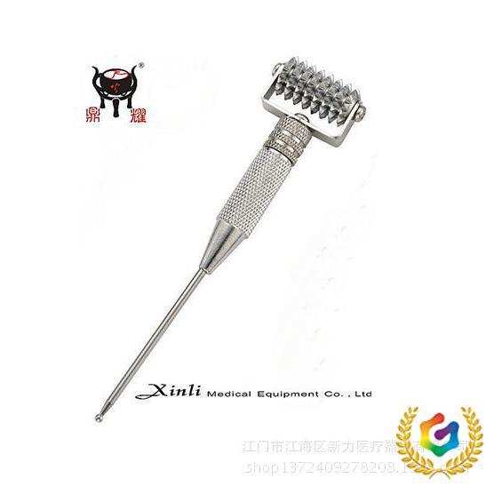 ?弹簧耳针 脸部紧致滚轮按摩 耳穴探测笔 可伸缩按压点穴Ear pro