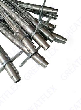 GREATFLEX钢丝BW20耐酸碱法兰金属软管编织网波纹管