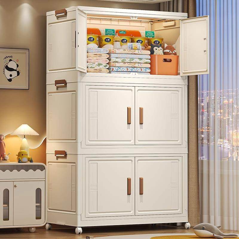 懒角落收纳柜家用储物儿童衣柜婴儿折叠收纳箱宝宝衣服整理置物柜,纺织面料/辅料/配套,纺织机械配件,淘宝优惠券,粉丝福利购,淘宝优惠卷