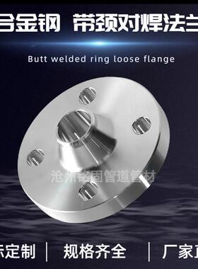 化工部标准HG/T20592合金钢带颈对焊法兰15CrMoPN160DN100