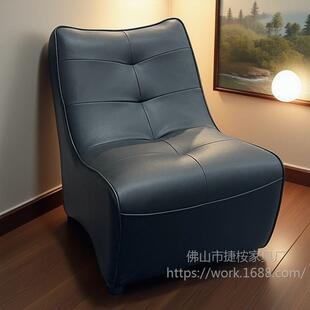 客厅卧室可爱单人沙发轻奢高级感懒人网红爆款沙发小户型单人椅子