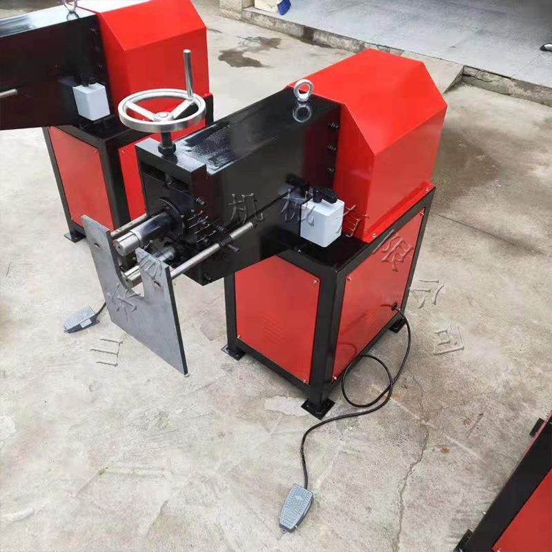 电动辘线机圆管压槽压边机圆管手动辘线机圆弯头翻边压筋机