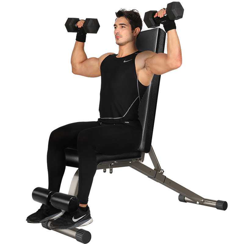 哑铃凳健身椅折叠卧推凳飞鸟凳仰卧起坐板健身器材家用可折叠