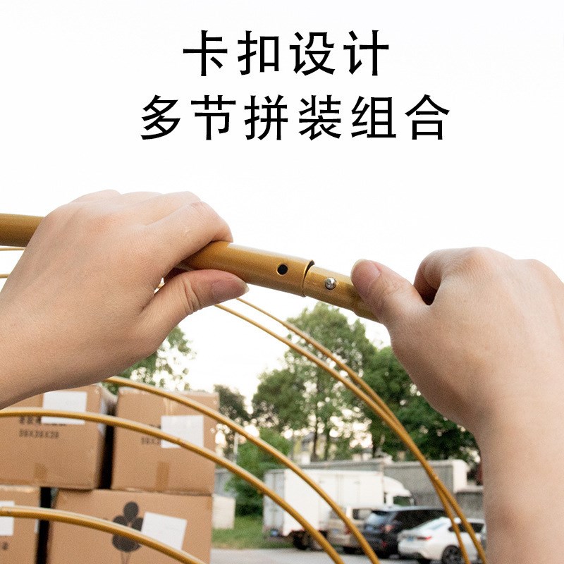 新款婚庆道具金色拱形拱门舞台背景迎宾摆件装饰婚礼铁艺花架架子