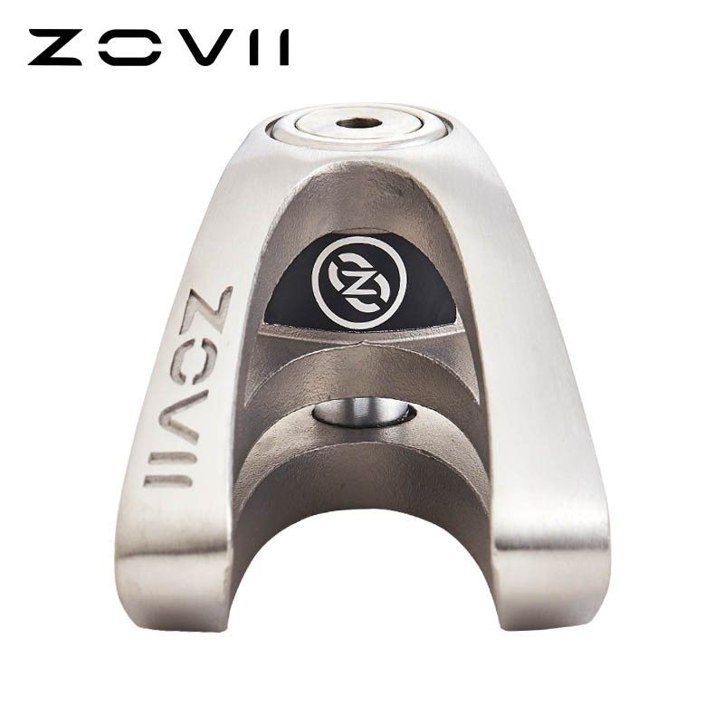 ZOVII ZV14机车碟刹锁不锈钢防盗锁摩托车锁抗剪防撬抗砸