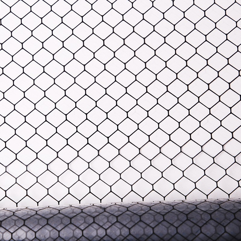 阿基里斯防静电网格帘洁净棚黑色全透明窗帘静电帘PVC0.3/0.5/1mm