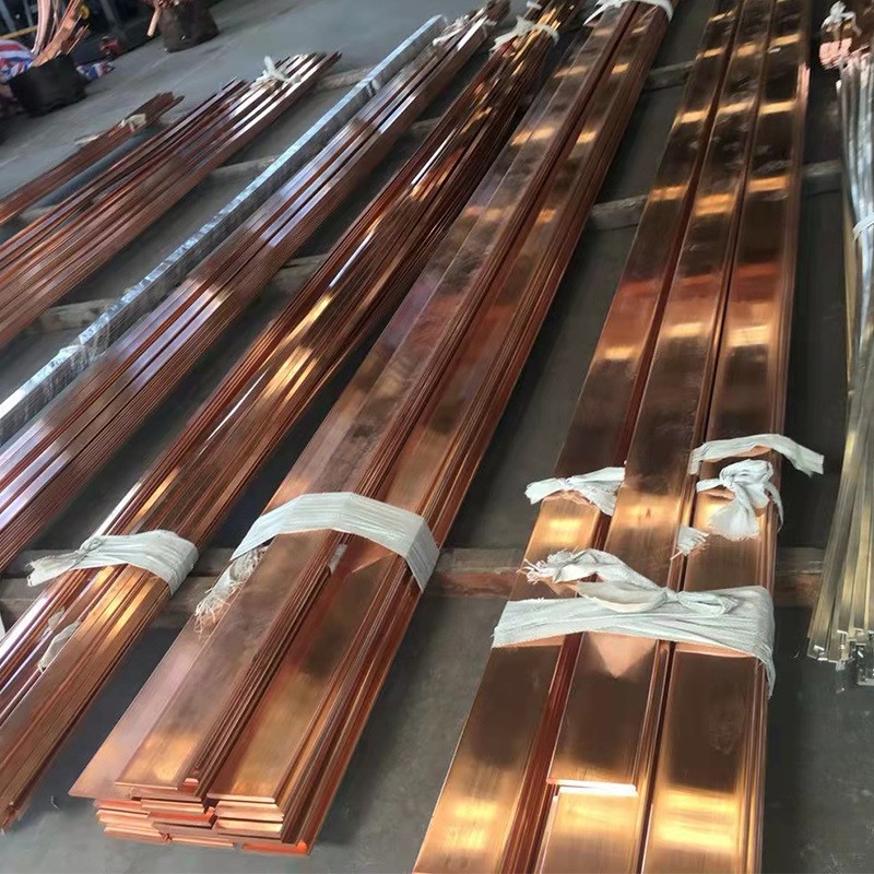 T2紫铜棒 紫铜排 铜管铜带紫铜板 紫铜型材 扁条 C11000 C1100