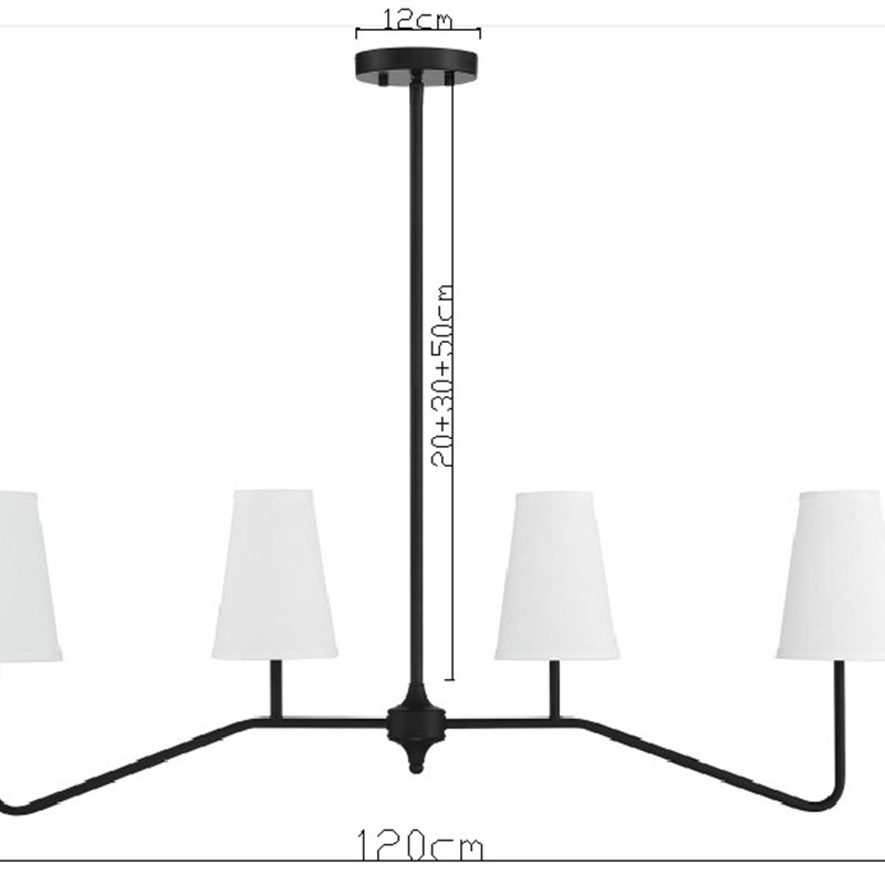 简约轻奢现代设计师复古多头吊灯酒店客厅餐厅网红样板房台灯