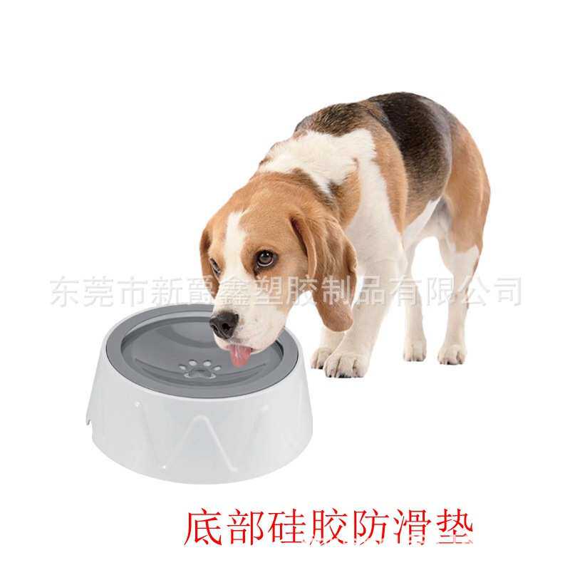 i狗狗碗湿嘴水碗宠物饮水器浮力漂浮水盆喝水器护颈椎