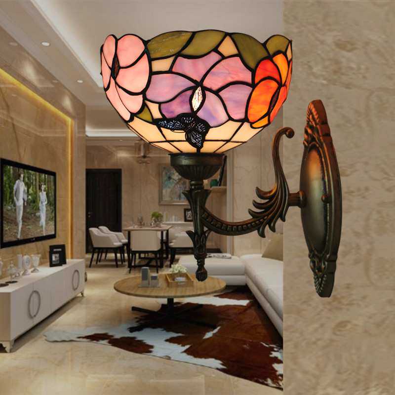 外贸跨境西班牙法国澳大利亚新西兰欧式复古创意壁灯卧室客厅书房