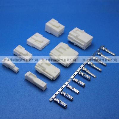 厂家直销VL 6.2mm大电流连接器端子 接插件 公母胶壳+公母端子