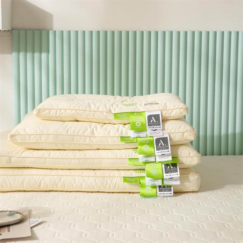 酒店全棉低枕头薄款宝宝枕芯亲子枕纯棉儿童枕学生枕矮枕