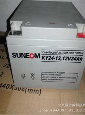 厂家直发SUNEOM新能蓄电池12V6H 12V24AH SH65-12多规格蓄电池