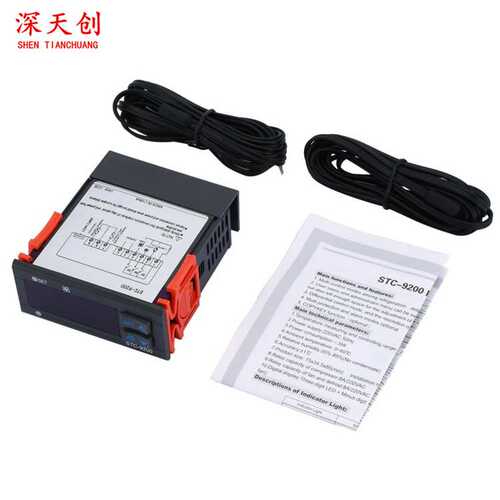 STC-9200制冷化霜风机控制器 冷库冰箱冷柜电子温控器 控温器
