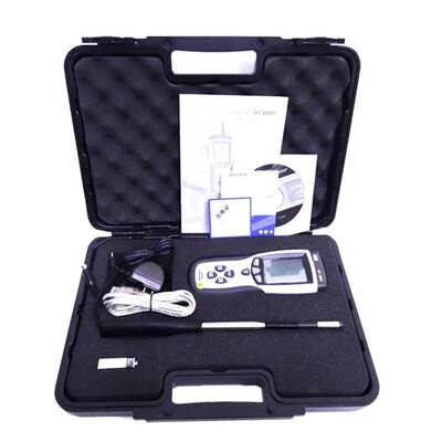 CEM华盛昌热线式风速计DT-8880/3880伸缩杆热敏式风速仪测风仪表