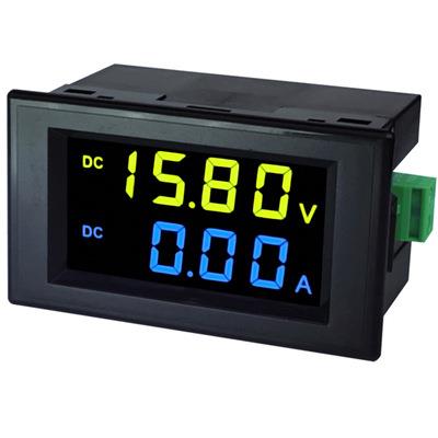 直流电压电流表 199.9V 10A 50A 100A 液晶双显示表头D85-3051AG