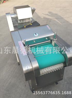 韭菜粉条电动切段机多功能小型切菜660型不锈钢切片机