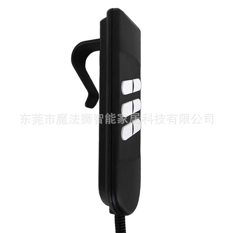 电动按摩床按摩椅推杆电机升降伸缩白色六按键一拖二联动手柄控制