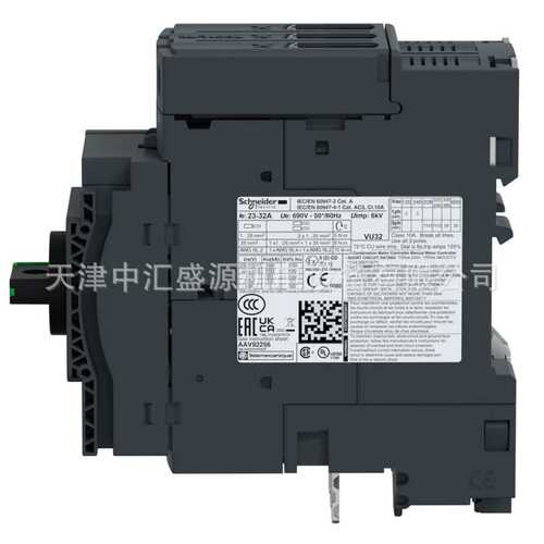 GV3P406电动机断路器30-40A螺钉接线端子断路器GV3-P406旋钮控制