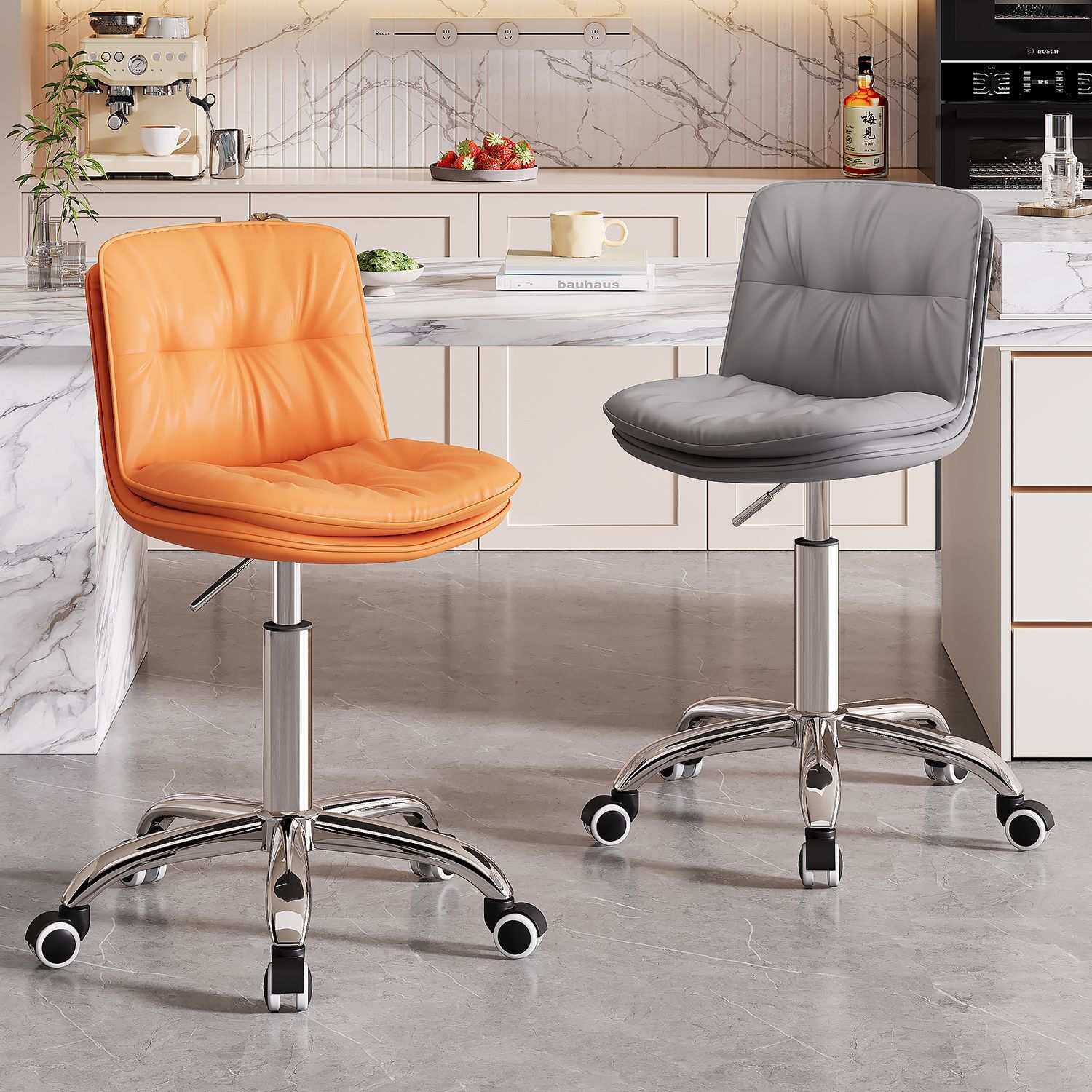 电脑椅卧室书桌椅子舒适久坐靠背滑轮凳子升降旋转办公椅静音转椅