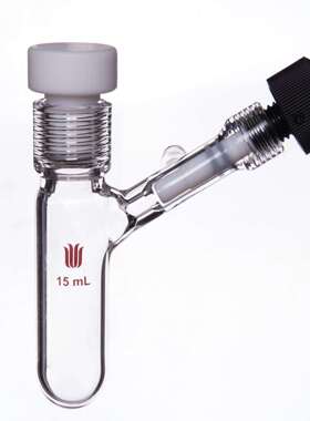 P260001具内螺纹高真空，15ML厚壁反应瓶