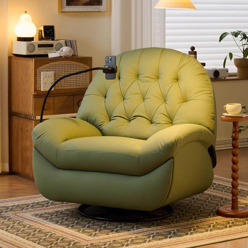 电动多功能单人沙发可躺可睡懒人沙发舱客厅家用躺椅按摩头等