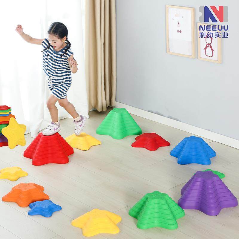 新款海星彩虹过河石感统训练器材儿童教具幼儿园早教玩具家用,节庆用品/礼品,新娘配件,淘宝优惠券,粉丝福利购,淘宝优惠卷