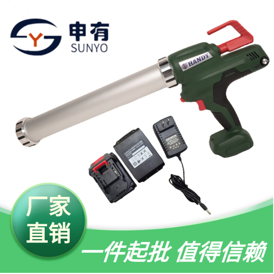 厂家直销一枪两用锂电电动式结构胶玻璃胶通用全自动打胶省力胶枪