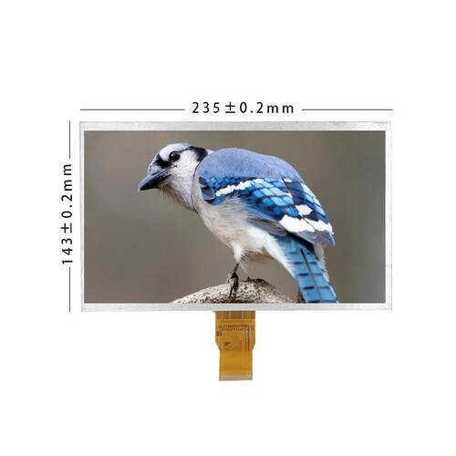 10.1寸 IPS液晶显示屏50PIN RGB 1024*600 高清 车载工控 设备屏