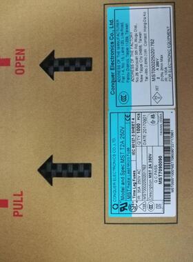 长期供应 功得保险丝 MST2A 250V 黑色方型保险丝 深圳现货