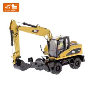 适用1:50卡特M316D 轮式挖掘机合金工程车模型 85171C