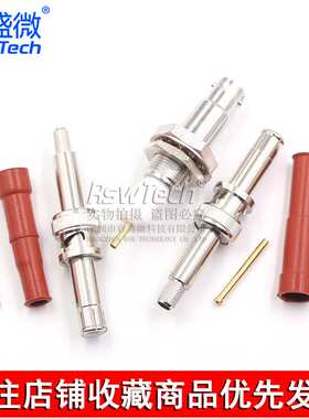 BNC10KV-C-K-3-4 BNC高压1万伏公母SHV-JY 10000V接线头1065-1-2