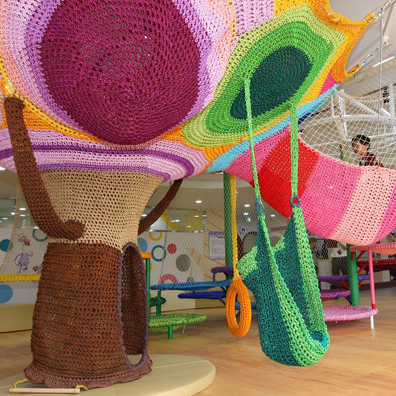 大型游乐设备绳网乐园无动力攀爬设备商场装饰幼儿园拓展房产配套