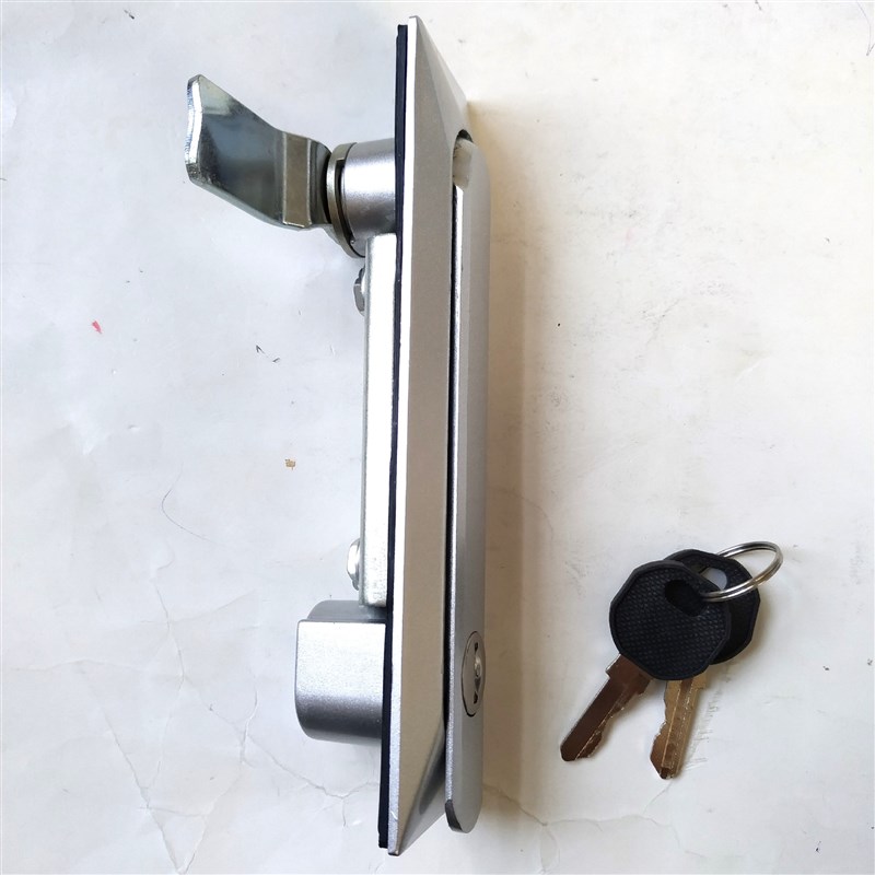 现货工业机柜平面锁MS861-2锌合金柜锁 通讯机柜门锁 控制柜门锁