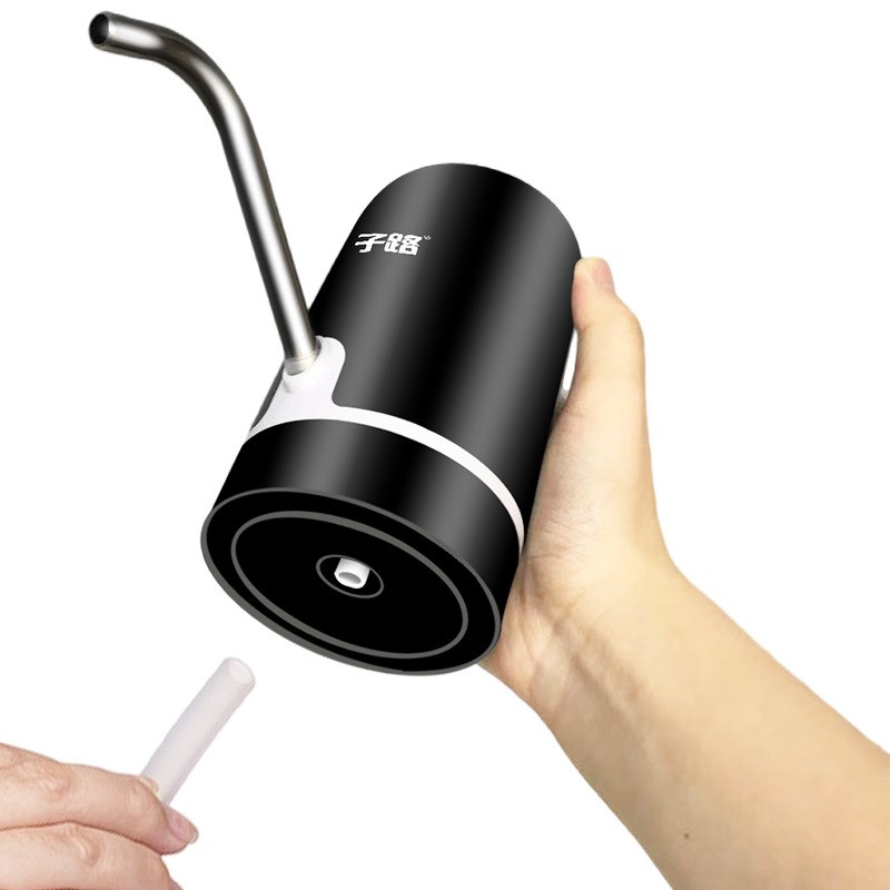 子路桶装水抽水器矿泉饮水机出水电动纯净水桶按压水器自动上水泵