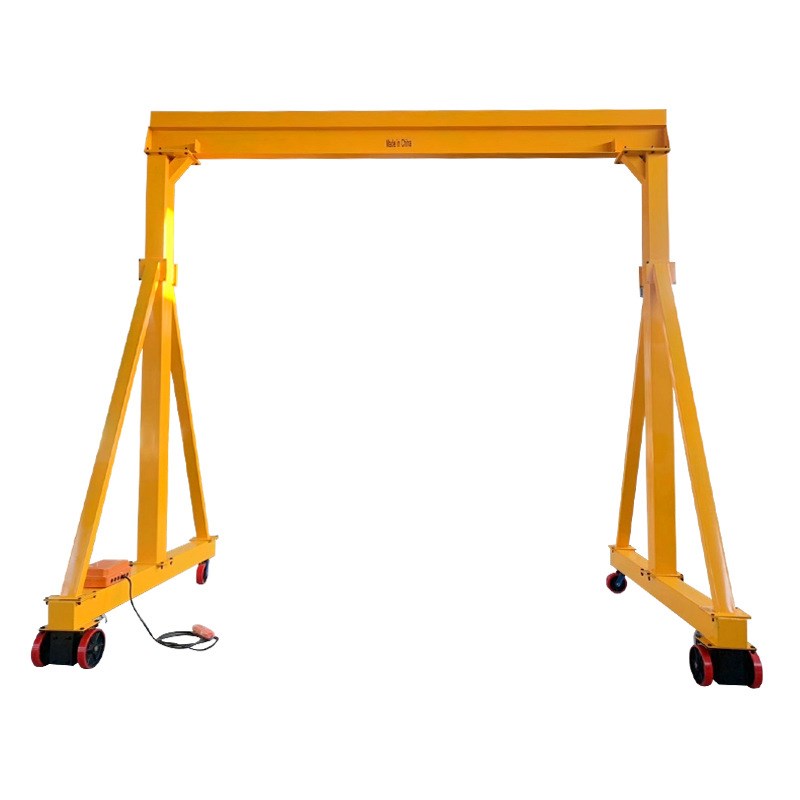 电动无轨龙门吊1t2t小型移动龙门架吊机手推单双梁门式起重机