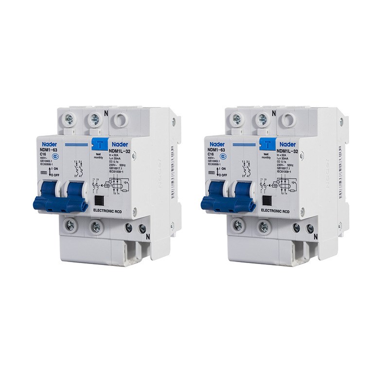 Nader 上海良信电器漏电断路器 小型漏电开关 NDB2LE-63