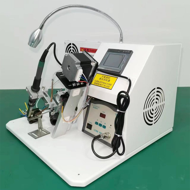 定制电动航空插头焊锡机防水插焊线机电阻传感器多芯线气动焊锡机