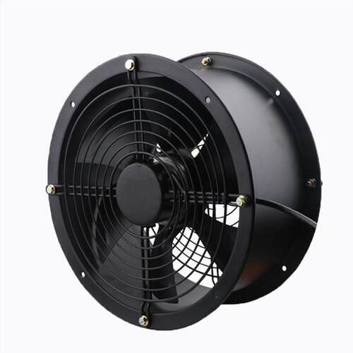 厂家低噪音外转子轴流风机YWF4D350圆通方板网罩冷库通风散热