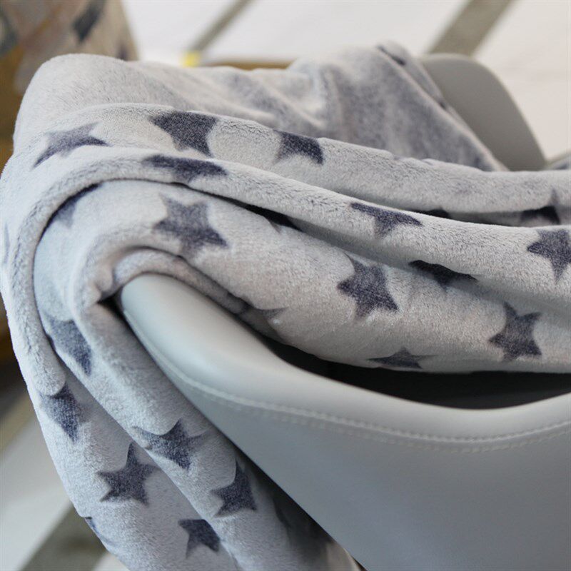 HJ夏季星星剪花珊瑚绒毯子法兰绒毛毯冬季床单盖双人毛巾被豹纹厚,床上用品,休闲毯/毛毯/绒毯,淘宝优惠券,粉丝福利购,淘宝优惠卷