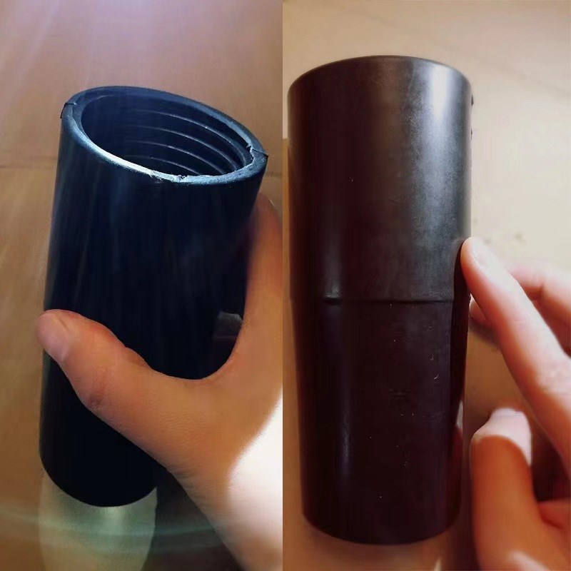 吸尘器用配件螺纹软管接头橡胶接头连接内径50MM外径58MM连接头