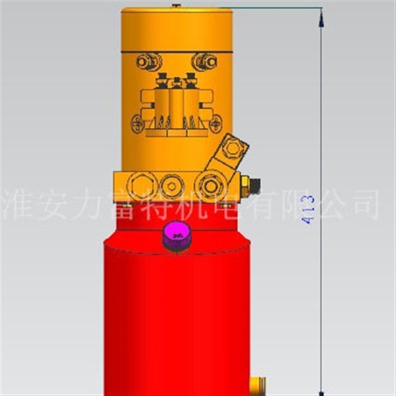 诺力如意加力鼎力半电动堆高车液压动力单元半电动液压电机泵站