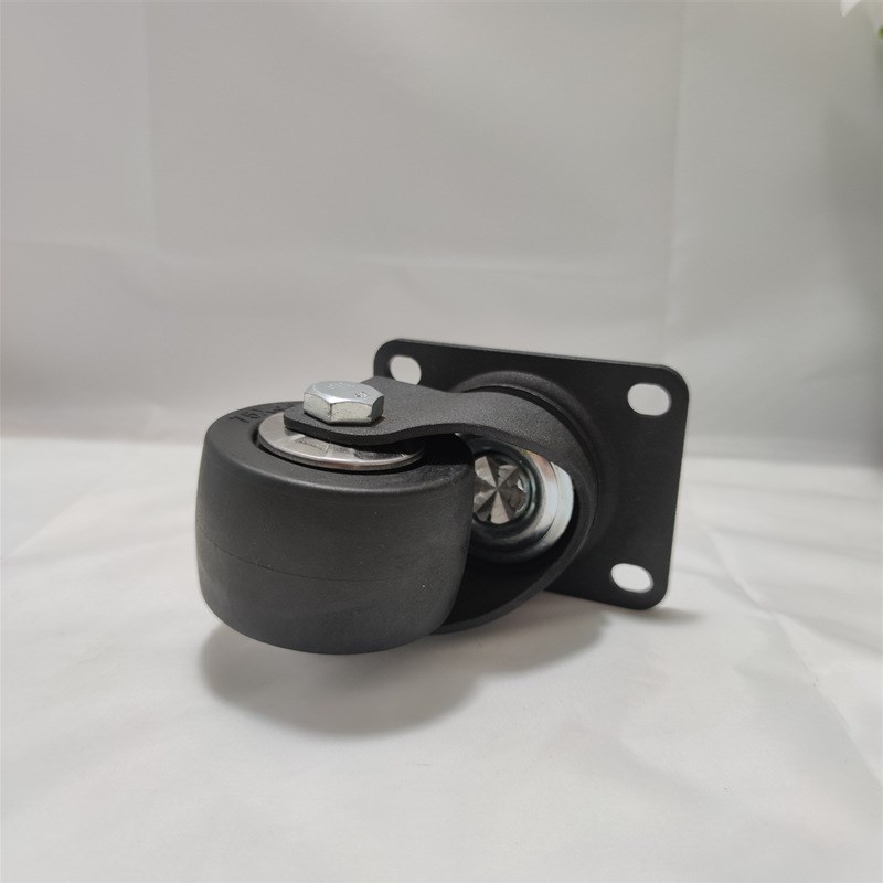 重型牛仔轮防尘盖防缠绕脚轮 低重心3寸轮