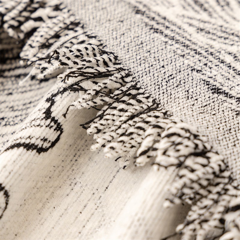 艺术气息沙发垫四季通用高格调防滑坐垫雪尼尔提花工艺时尚沙发巾