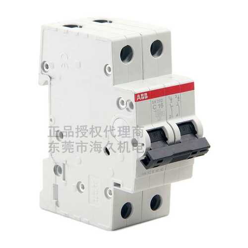 ABB低压开关SH200系列交流断路器SH202-C2;2CDS212001R0024